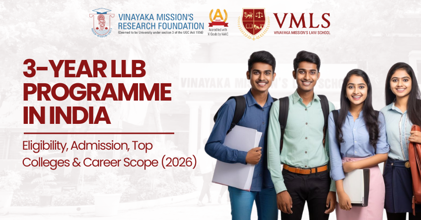 3-Year LLB in India 2026